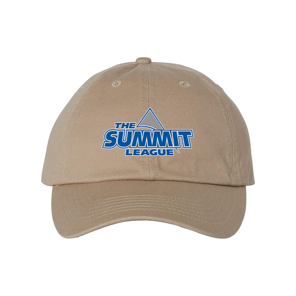 The Summit League Valucap Adult Bio-Washed Classic Dad Hat