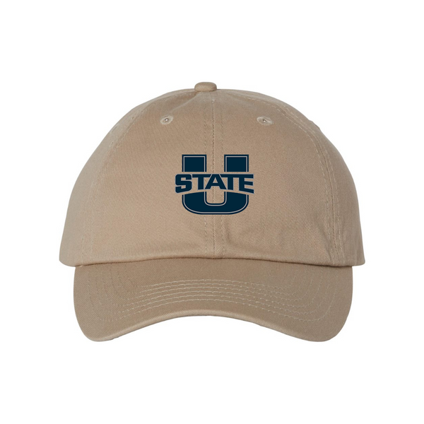 Utah State Aggies Valucap Adult Bio-Washed Classic Dad Hat