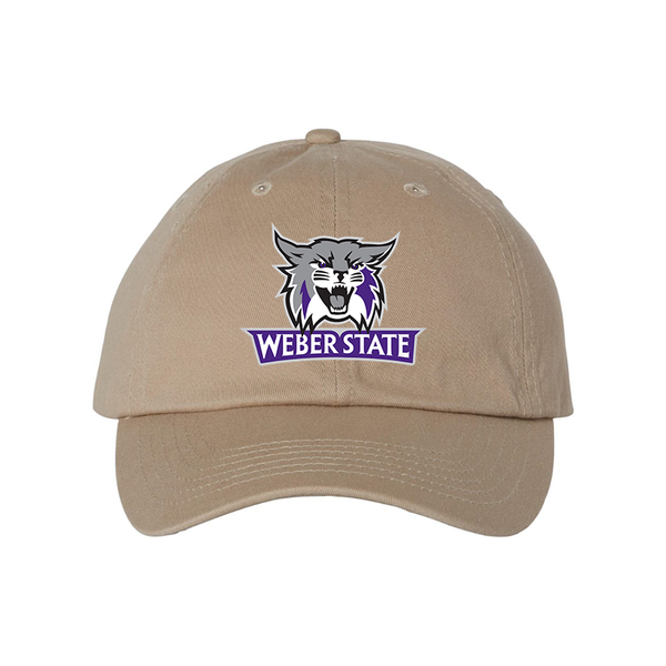 Weber State Wildcats Valucap Adult Bio-Washed Classic Dad Hat