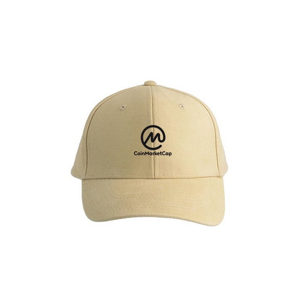 CoinMarketCap Logo  Dad Baseball Cap Hat