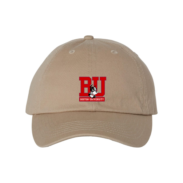 Boston University Terriers Valucap Adult Bio-Washed Classic Dad Hat