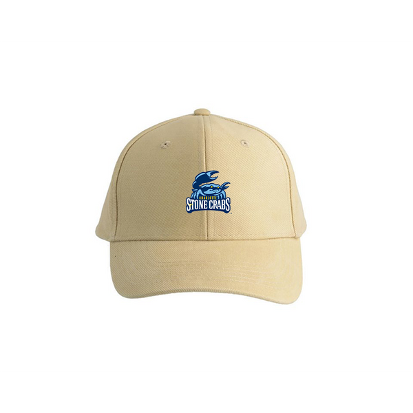 Charlotte Stone Crabs Logo  Dad Baseball Cap Hat