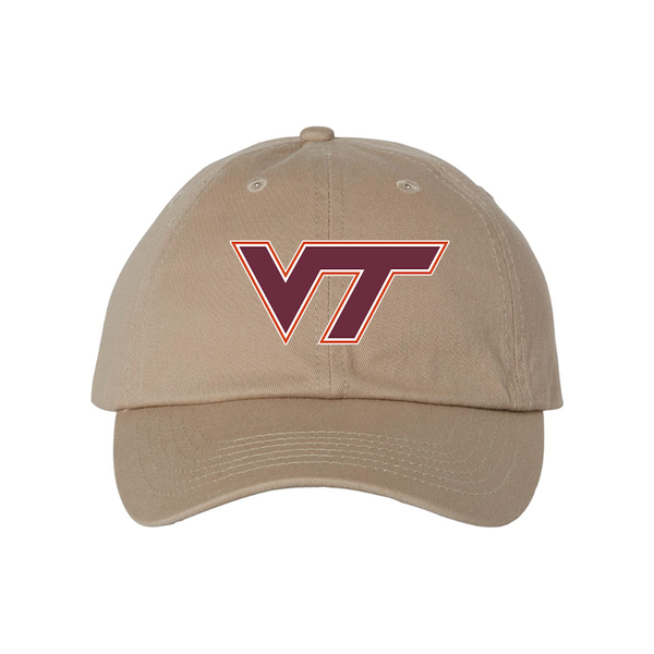 Virginia Tech Hokies Valucap Adult Bio-Washed Classic Dad Hat