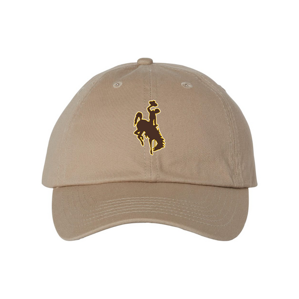 Wyoming Cowboys  Valucap Adult Bio-Washed Classic Dad Hat
