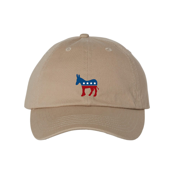 Democrat Election Symbol Valucap Adult Bio-Washed Classic Dad Hat