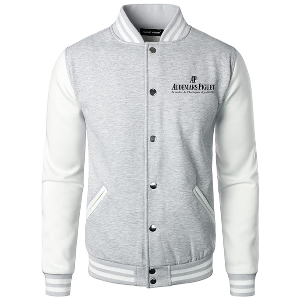 Men's Audemars-Piguet Varsity Baseball Jacket Cotton Blend Letterman Jackets
