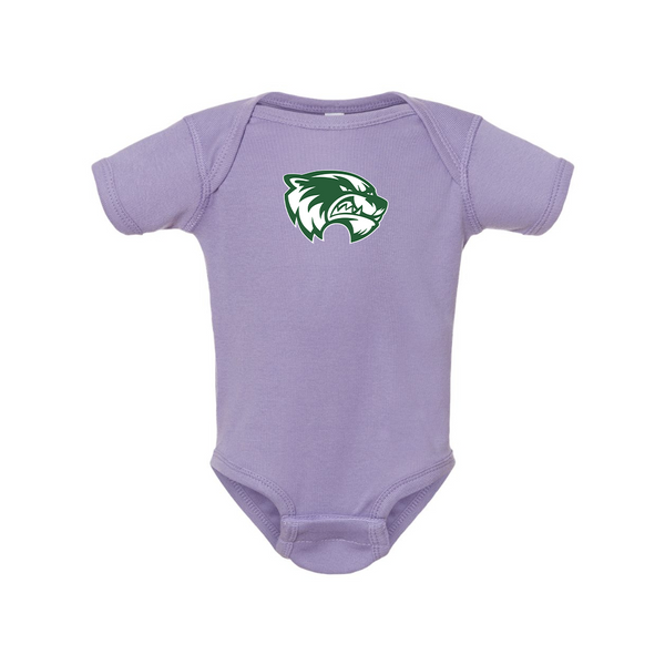 Utah Valley Wolverines  Rabbit Skins Infant Baby Rib Bodysuit