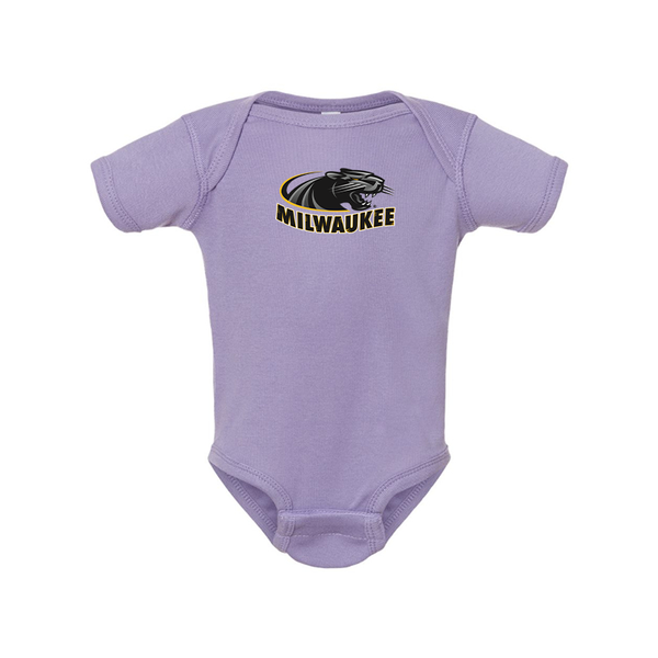 Wisconsin Milwaukee Panthers Rabbit Skins Infant Baby Rib Bodysuit
