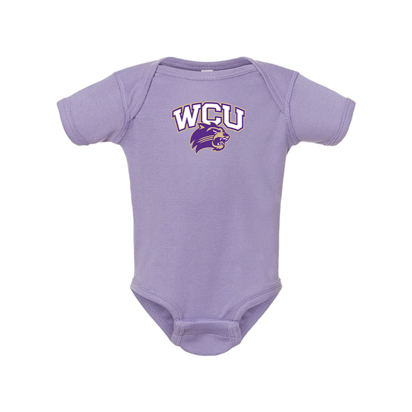 Western Carolina Catamounts  Rabbit Skins Infant Baby Rib Bodysuit