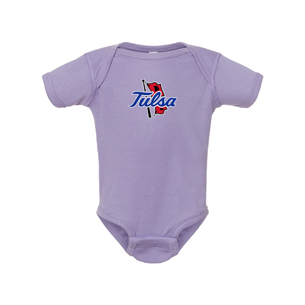 Tulsa Golden Hurricane  Rabbit Skins Infant Baby Rib Bodysuit