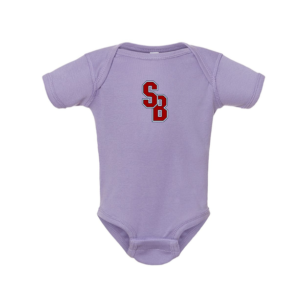 Stony Brook Seawolves  Rabbit Skins Infant Baby Rib Bodysuit