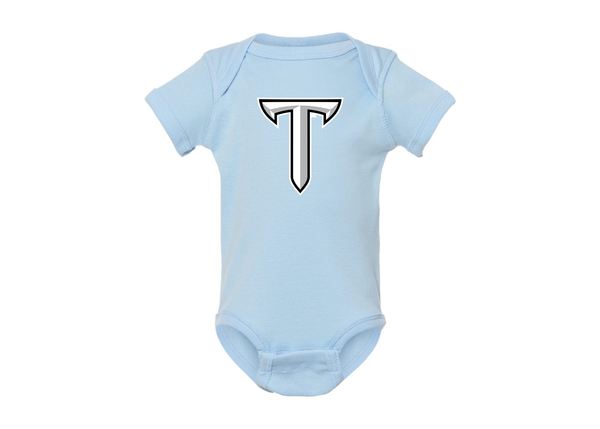 Troy Trojans Rabbit Skins Infant Baby Rib Bodysuit