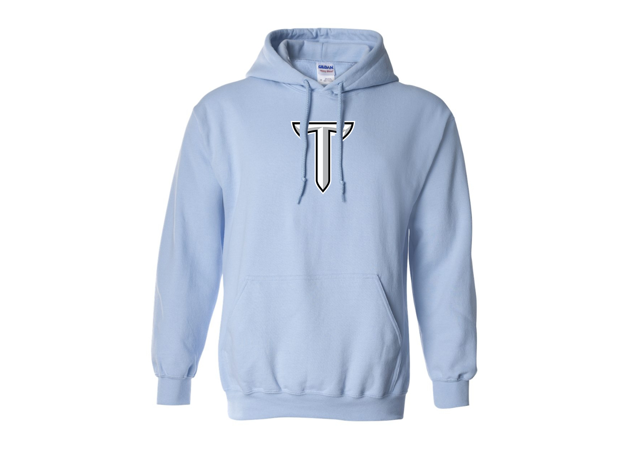Men's Troy Trojans Gildan  Heavy Blend Hooded Sweatshirt
