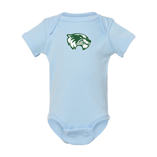 Utah Valley Wolverines  Rabbit Skins Infant Baby Rib Bodysuit