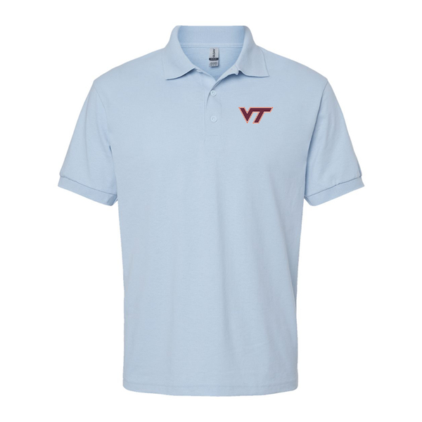 Men's Virginia Tech Hokies Gildan Dry Blend Jersey Polo