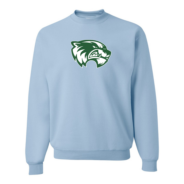 Men's  Utah Valley Wolverines JERZEES NuBlend Crewneck Sweatshirt