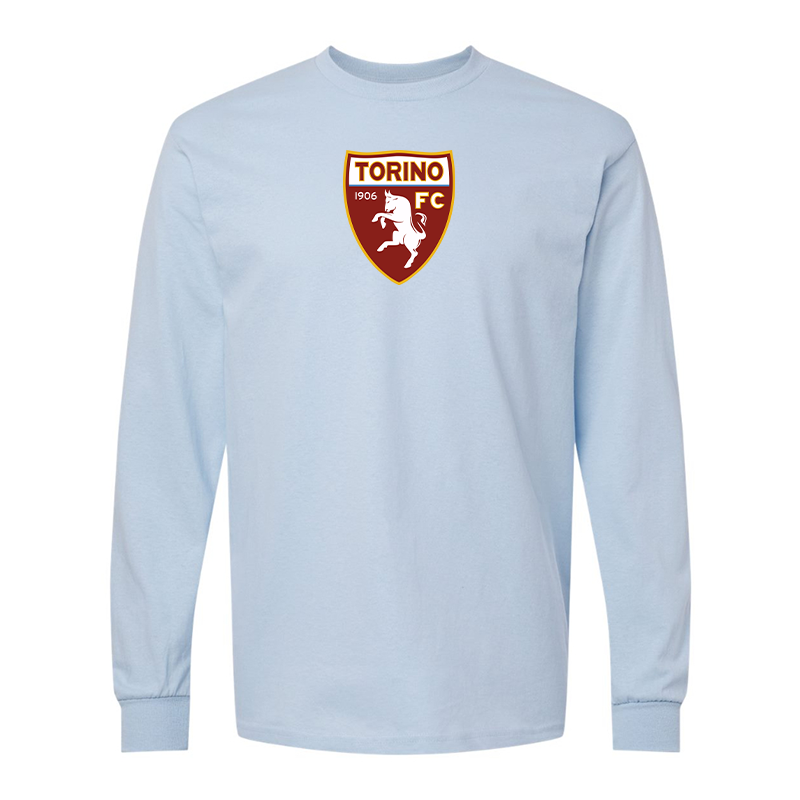 Men's Torino Soccer Gildan Heavy Cotton Long Sleeve T-Shirt