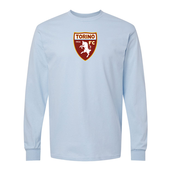 Men's Torino Soccer Gildan Heavy Cotton Long Sleeve T-Shirt
