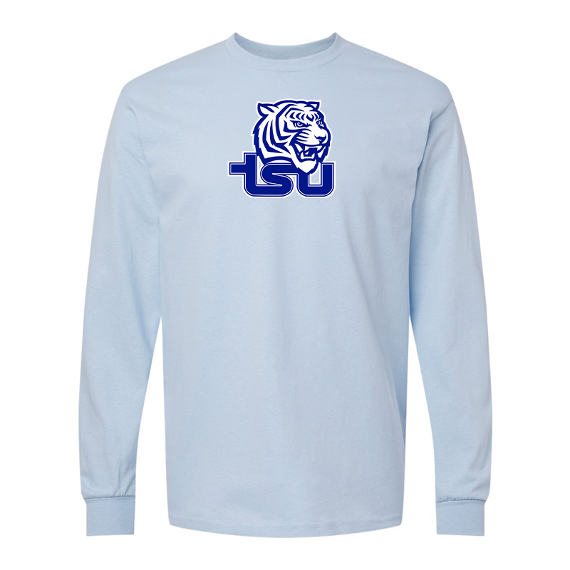 Men's Tennessee State Tigers Gildan Heavy Cotton Long Sleeve T-Shirt