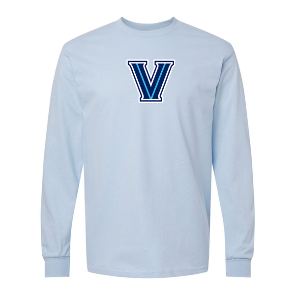 Men's Villanova Wildcats Gildan Heavy Cotton Long Sleeve T-Shirt