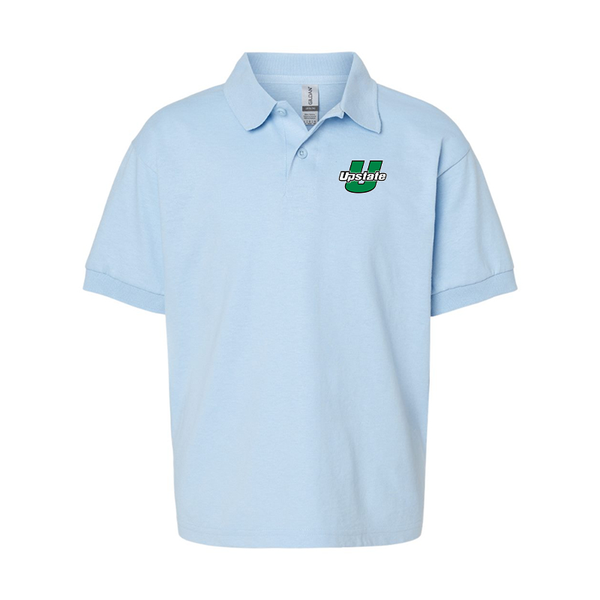 Youth  USC Upstate Spartans Gildan Dry Blend Jersey Polo