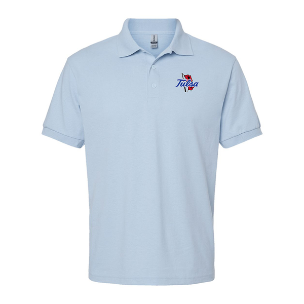 Men's Tulsa Golden Hurricane Gildan Dry Blend Jersey Polo