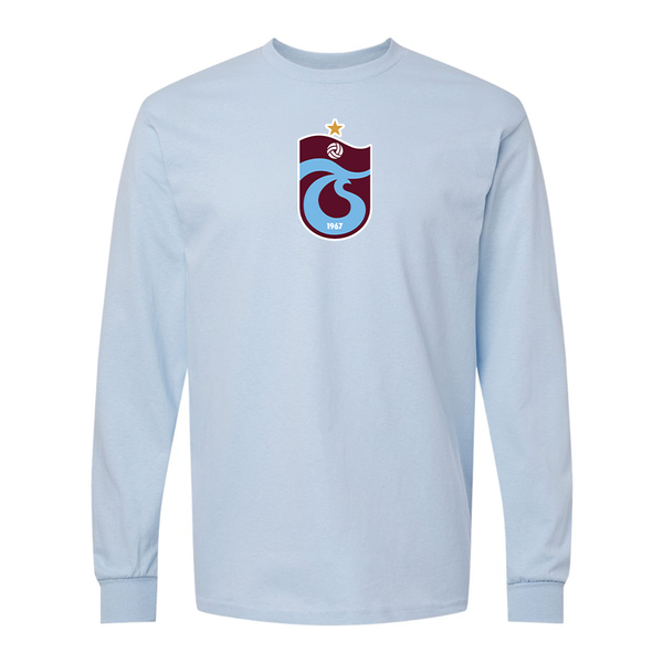 Men's Trabzonspor Soccer Gildan Heavy Cotton Long Sleeve T-Shirt