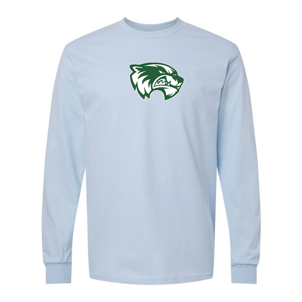 Men's  Utah Valley Wolverines Gildan Heavy Cotton Long Sleeve T-Shirt