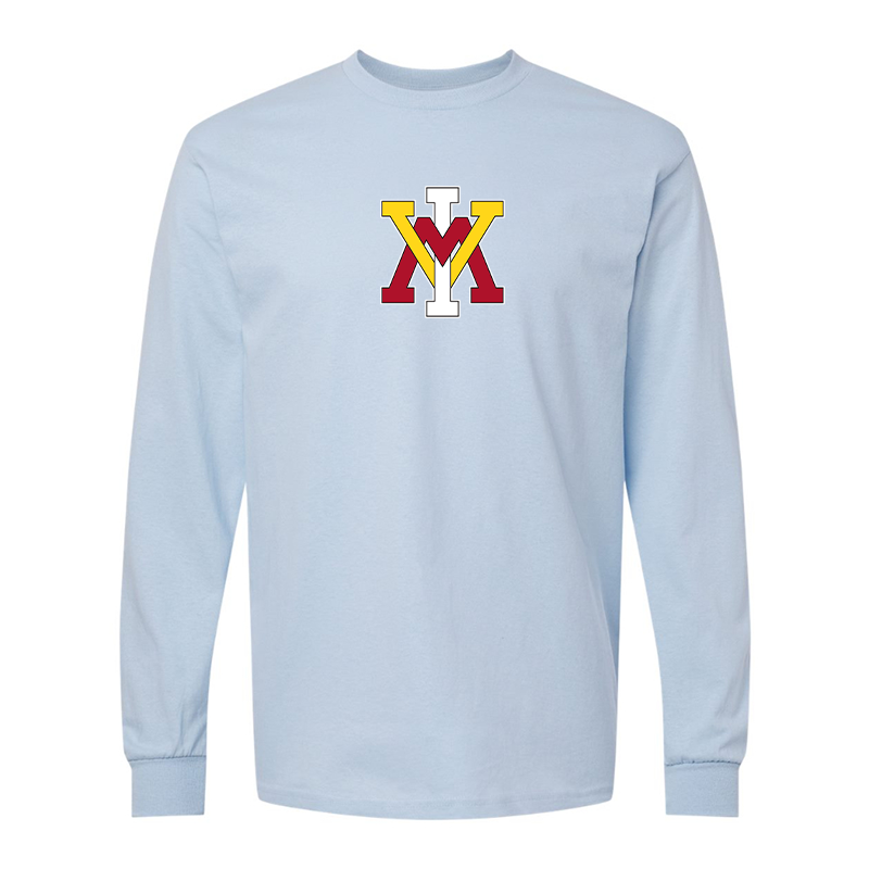 Men's VMI Keydets Gildan Heavy Cotton Long Sleeve T-Shirt