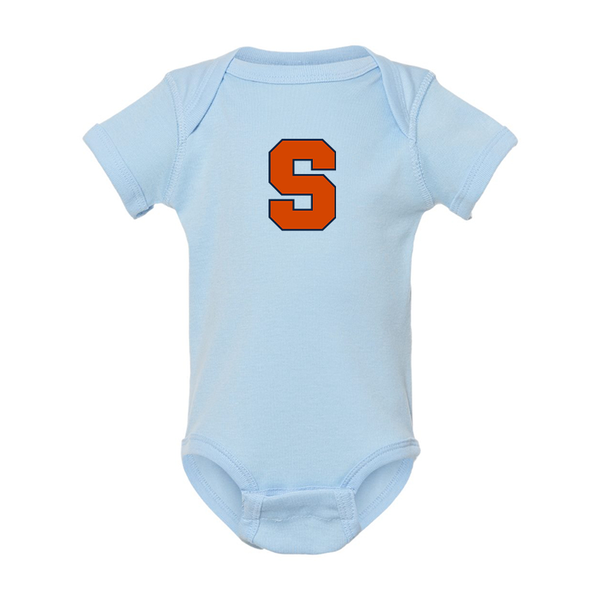Syracuse Orange  Rabbit Skins Infant Baby Rib Bodysuit