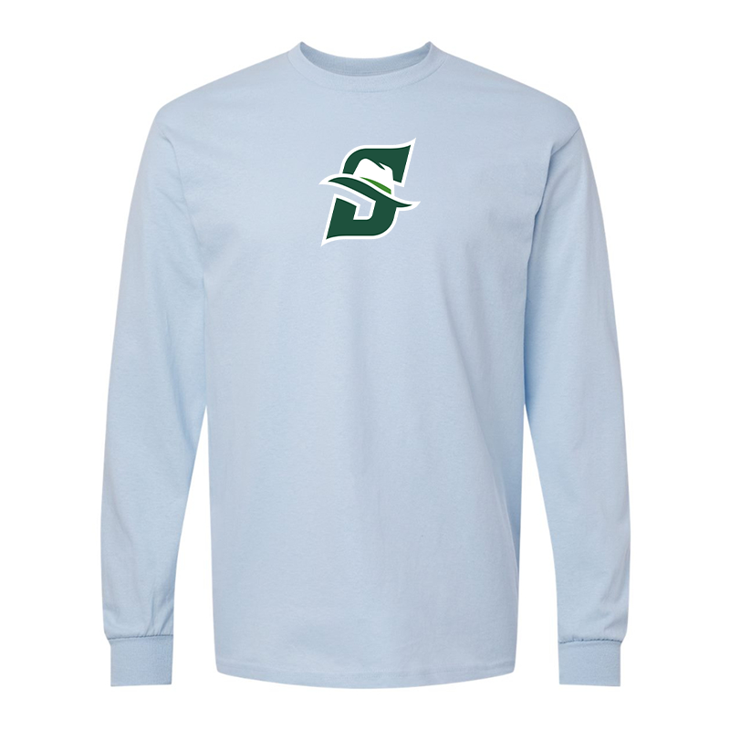 Men's Stetson Hatters Gildan Heavy Cotton Long Sleeve T-Shirt