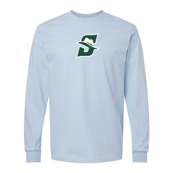 Men's Stetson Hatters Gildan Heavy Cotton Long Sleeve T-Shirt