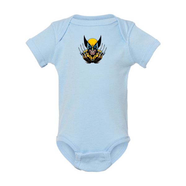 Wolverine 2025 Art   Rabbit Skins Infant Baby Rib Bodysuit