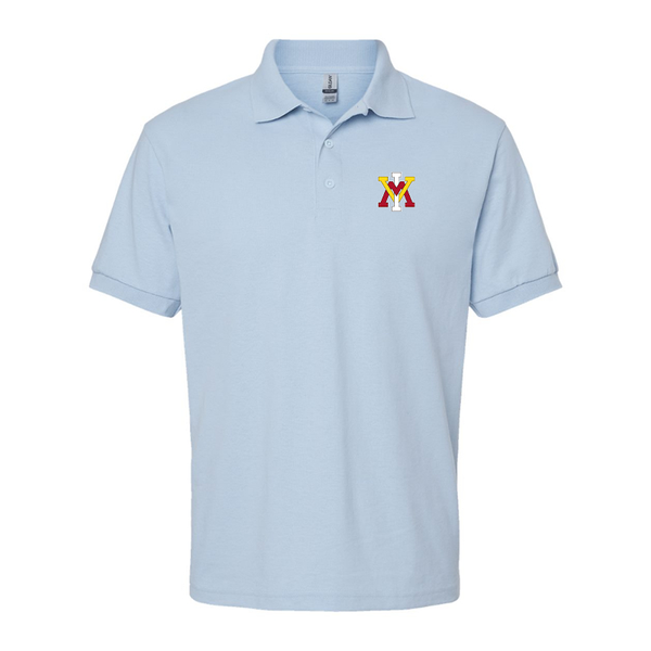 Men's  VMI Keydets Gildan Dry Blend Jersey Polo