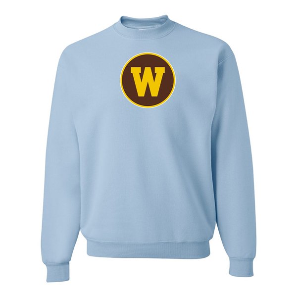 Men's Western Michigan Broncos  JERZEES NuBlend Crewneck Sweatshirt