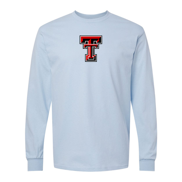 Men's Texas Tech Red Raiders  Gildan Heavy Cotton Long Sleeve T-Shirt