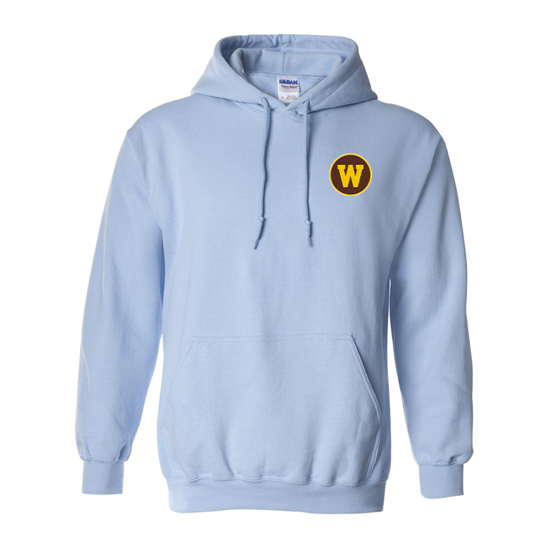 Men's Western Michigan Broncos Gildan  Heavy Blend Hooded Sweatshirt