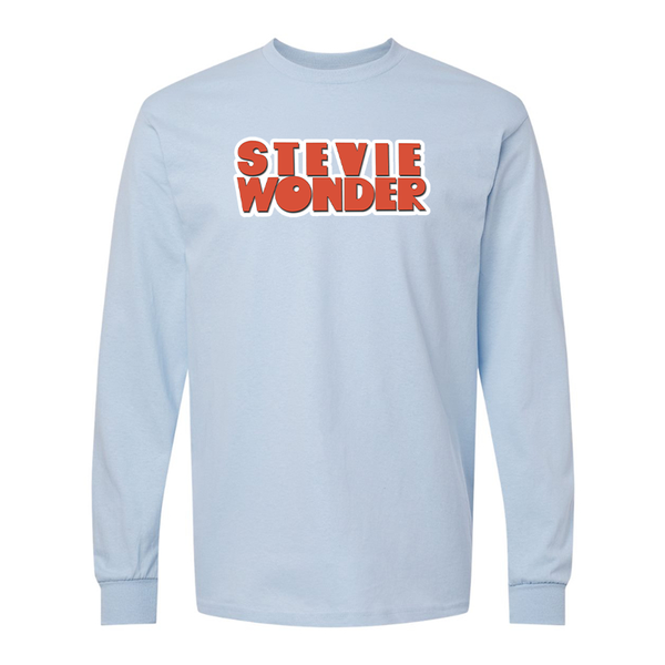 Men's Stevie-Wonder Gildan Heavy Cotton Long Sleeve T-Shirt
