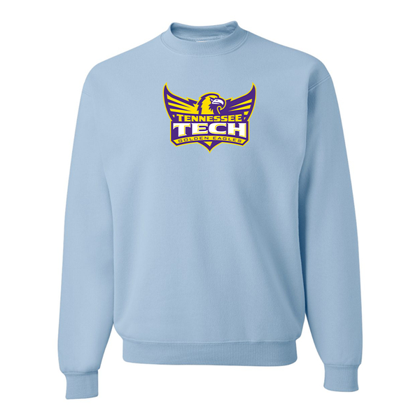 Men's Tennessee Tech Golden Eagles  JERZEES NuBlend Crewneck Sweatshirt