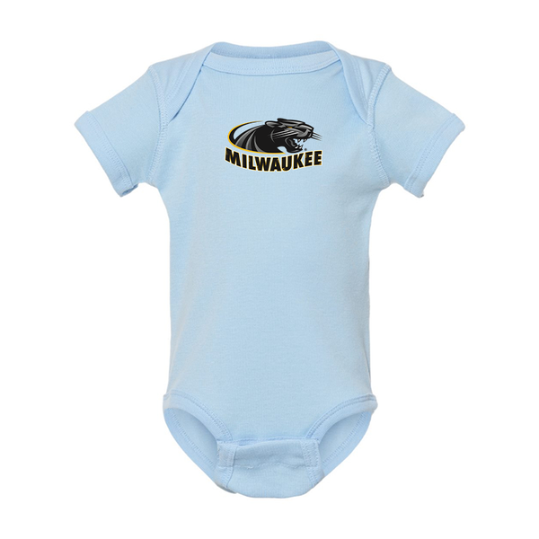 Wisconsin Milwaukee Panthers Rabbit Skins Infant Baby Rib Bodysuit