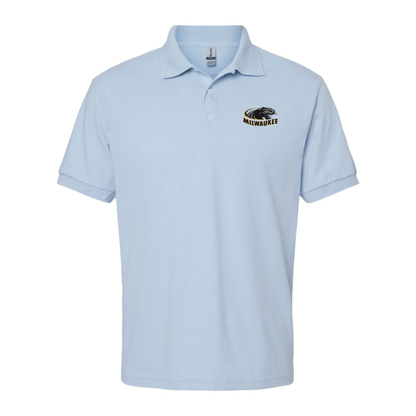 Men's Wisconsin Milwaukee Panthers Gildan Dry Blend Jersey Polo