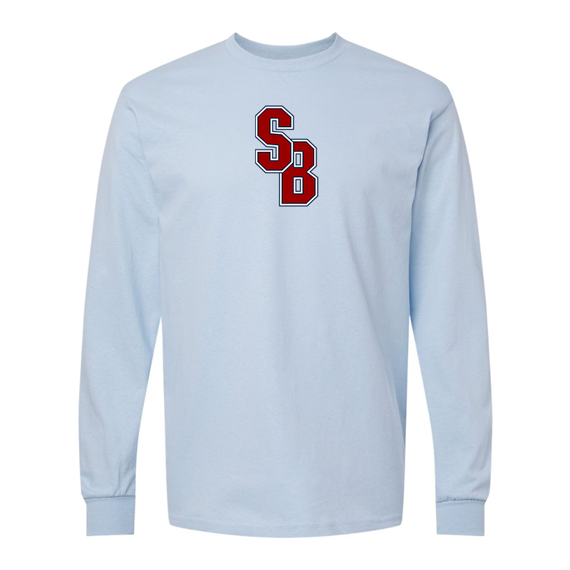 Men's Stony Brook Seawolves Gildan Heavy Cotton Long Sleeve T-Shirt