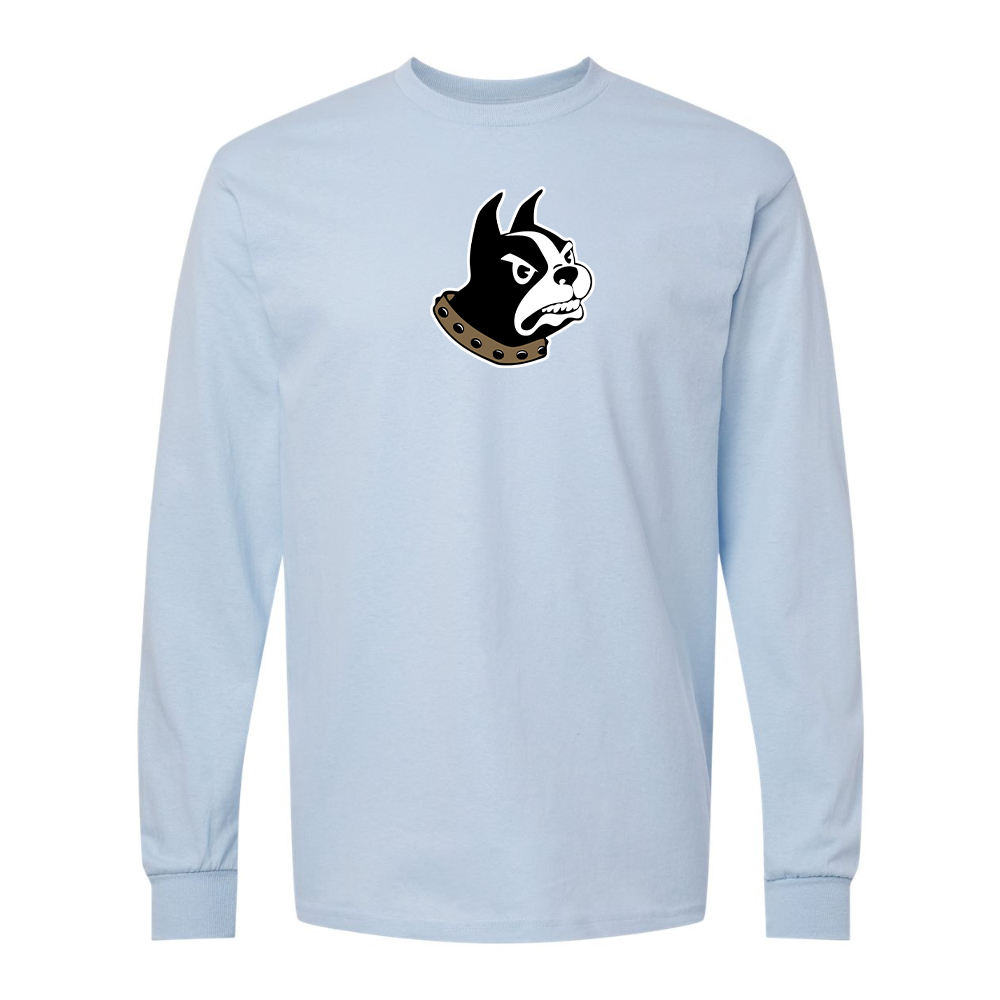 Men's  Wofford Terriers Gildan Heavy Cotton Long Sleeve T-Shirt