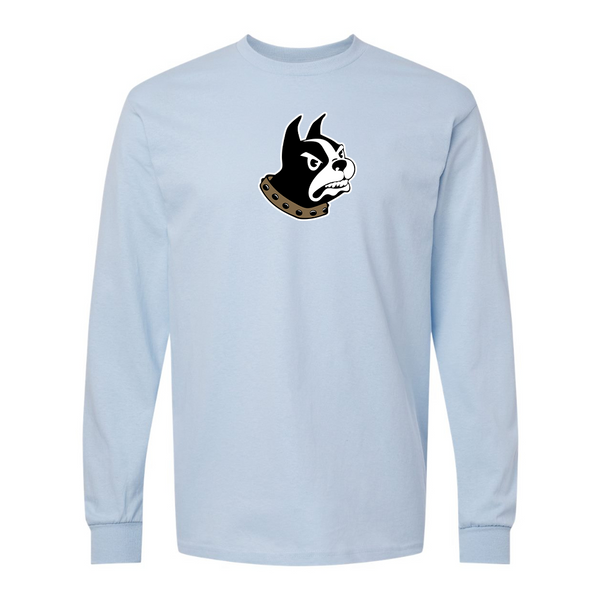 Men's  Wofford Terriers Gildan Heavy Cotton Long Sleeve T-Shirt