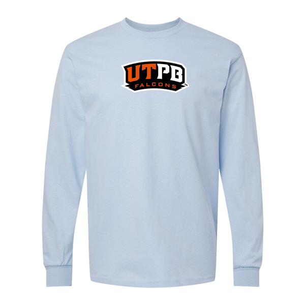 Men's  UTPB Falcons Gildan Heavy Cotton Long Sleeve T-Shirt