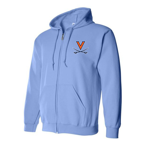 Men's Virginia Cavaliers  Zipper Hoodie