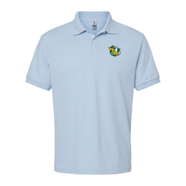 Men's William and Mary Tribe Gildan Dry Blend Jersey Polo