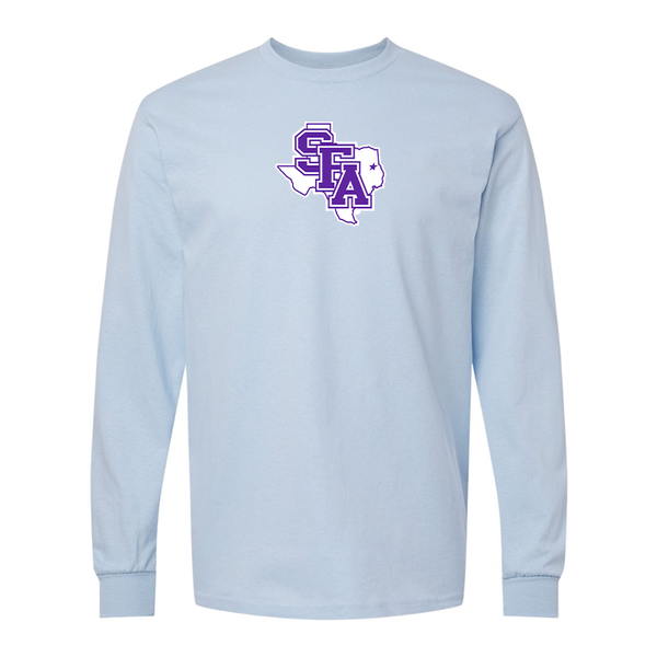 Men's Stephen F. Austin Lumberjacks  Gildan Heavy Cotton Long Sleeve T-Shirt