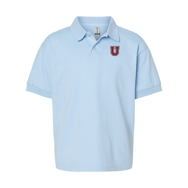 Youth Union Dutchmen Gildan Dry Blend Jersey Polo