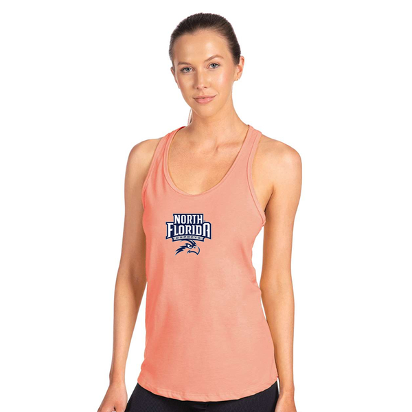 Women's  UNF Ospreys  Next Level Ideal Racerback Tank